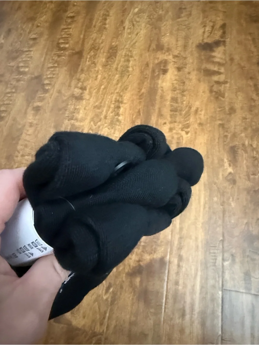 Jordan Black Crew Socks with White Jumpman Logo - 6 Pack